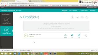 A single-page web application for supply chain optimization