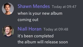 Shawn Mendes asks Niall Horan when is his new album coming