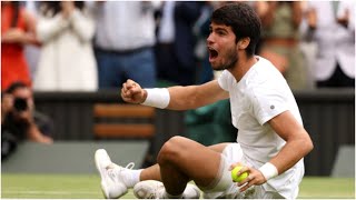 Carlos Alcaraz’s MATCH-WINNING point vs. Novak Djokovic 💯 | Wimbledon on ESPN