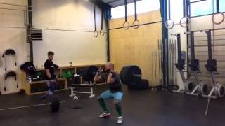 Clean  110 x 1 rep by Rune Raahauge