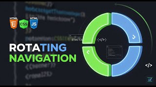 How to Build Rotating Navigation with HTML, CSS & JavaScript Beginner Friendly Tutorial