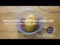 biskut semperit dahlia sukatan cawan tips bunga tidak jatuh