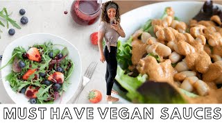 3 (MORE) MUST HAVE Vegan & Oil Free Sauces For HEALTH & WEIGHT LOSS // Plant Based