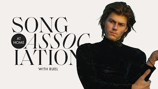 Ruel Sings Drake, One Direction, and say it over in a Game of Song Association | ELLE