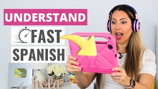 How to Understand FAST paced SPANISH | Por qué los latinos hablan tan RÁPIDO