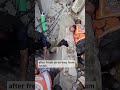 Searching the rubble for survivors after fresh strikes from Israel