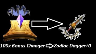 Metin2 100+ Bonus Changers on Zodiac Dagger