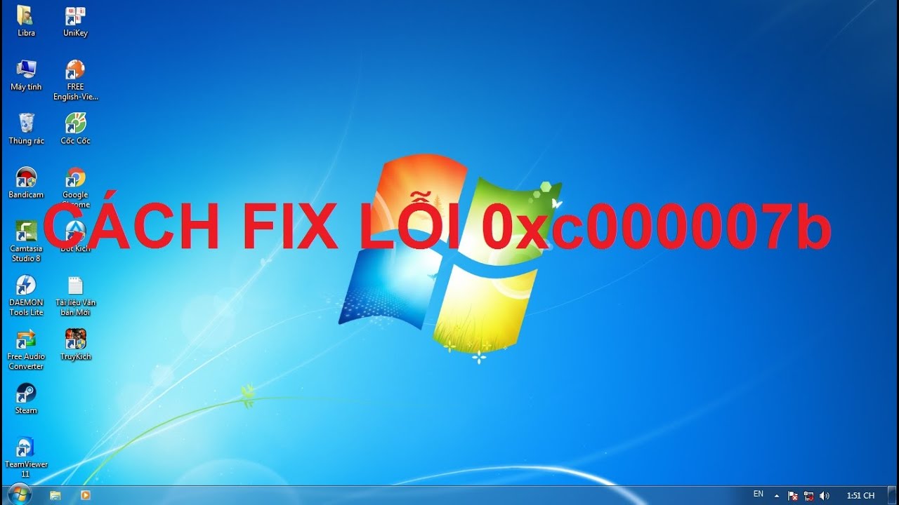 Cã Ch Fix Lá I 0xc000007b Youtube