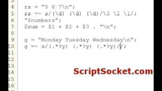 Perl Tutorial 117 - Regex: Backreferences
