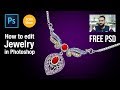 Photoshop tutorials | How to Edit Jewelry in Less than 2 Minutes by samkhancreative