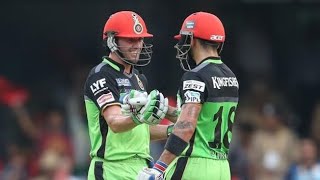 ab devillier and Virat Kohli highest partnership   against gujrat lion in ipl 2016