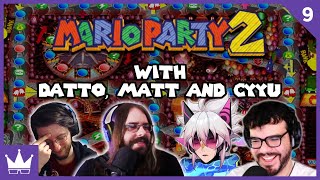 Twitch Livestream | Mario Party 2 w/Datto, Matt & CyYu | Ep 9