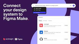 Prototype in Figma Make using your design system documentation | zeroheight