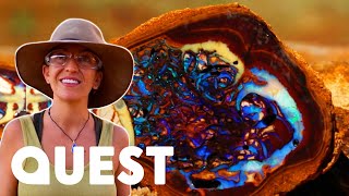 RAREST Opal Finds On Outback Opal Hunters!