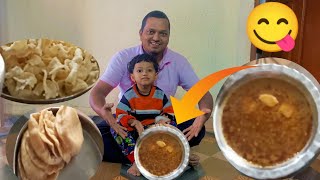 Aaj Khaya PURI PANEER Bhaji 😋 || #vlog #dailyvlog