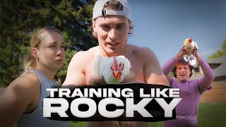 Training Like Rocky // Shred Shed Gets a New Member