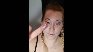 #grwm #testing #party #makeup #tutorial #schimmer #glitzer #duochrome #herz #heart #shortsfeed