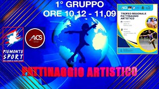 AICS Piemonte Trofeo Regionale Patt. Artistico BIELLA sab. 22 feb. 2025 GARE DEL MATTINO   1 GRUPPO