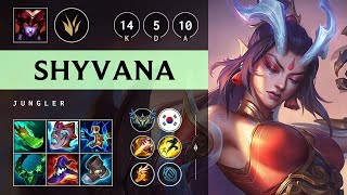 Shyvana Jungle vs Zyra: Unstoppable - KR Challenger Patch 14.16