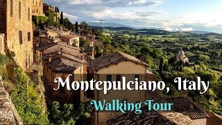 Montepulciano Walking Tour | Montepulciano, Tuscany, Italy