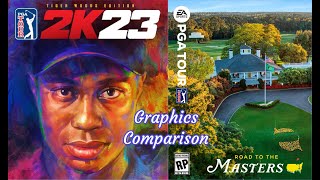 EA Sports PGA Tour &  PGA Tour 2K23 Graphics Comparison