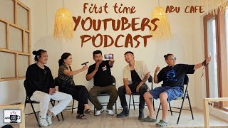first time youtubers podcast || Abu cafe || Tibetan vlogger || bir || India ||