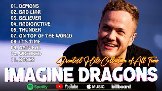 Imagine Dragon Best Songs Playlist | Greatest Hits Full Album 2024💥💥Demons, Radioactive, Thunder...