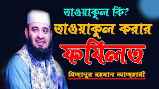 তাওয়াক্কুল কী? তাওয়াকু করার ফজিলত|  Mizanur Rahaman Azahari Waz| “Muslim School”