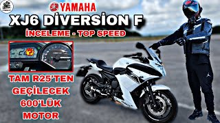 YAMAHA XJ6 DİVERSİON F İNCELEME \u0026 TR'DE DEĞERİ BİLİNMİYOR ! DÜŞÜK CC DEN GEÇİLECEK EN MANTIKLI MOTOR