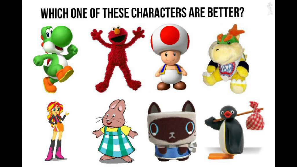 Which One Of These Characters Are Better? #2 - YouTube