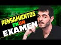 What we THINK about an EXAM | Anton Lofer