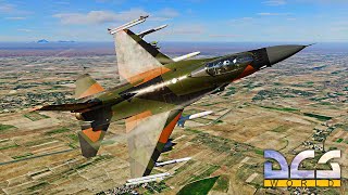 F-16 Viper Test Flight and Air to Ground Practice in DCS World