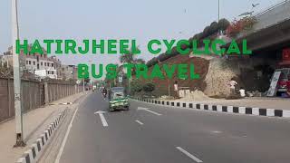 Hatirjheel cyclical bus travel//হাতিরঝিল চক্রাকার বাস ভ্রমন