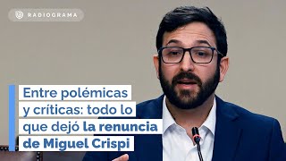 Entre polémicas y críticas: todo lo que dejó la renuncia de Miguel Crispi (RD)