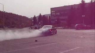 Crazy Bulgarian BMW Drift -  Veliko Turnovo 2008