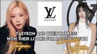 Taeyeon and Hyein shock with their looks at Louis Vuitton event in Korea