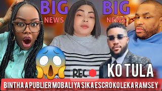 🔴BENITHA YA B A PUBLIÉ MOBALI YA SIKA YA ECRO KO LEKA PASTA RAMSÈS MATIER EBIMI