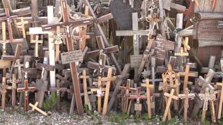 THE HILL OF CROSSES (Kryžiu Kalnas) near Šiauliai, Lithuania