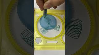 Watch till end how 3D fan turns into a circle! #art #shorts #spirograph #satisfying #asmr #trending