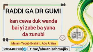 Wanda baiyi zabe ba yana da zunubi. Mallam Abu Aneesah