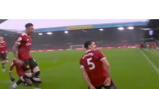 That celebration of Harry Maguire after scoring an own goal 😂😂 #maguire #manunited   #funny #epl