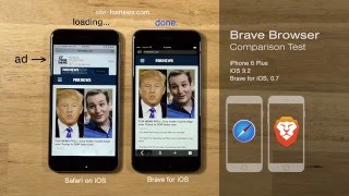 Brave Browser iOS Speed Test