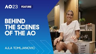 Behind-The-Scenes of the AO with Ajla Tomljanovic | Australian Open 2023