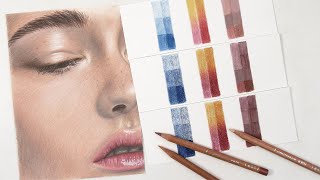 How to blend with Colored Pencils - Blending Techniques