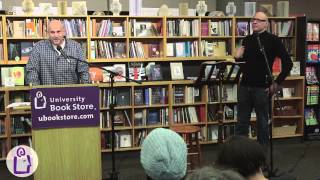 David Shields and Caleb Powell   at University Book Store - Seattle