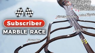 🏁 $50 Marble Race Olympics - Subscribers only - #9