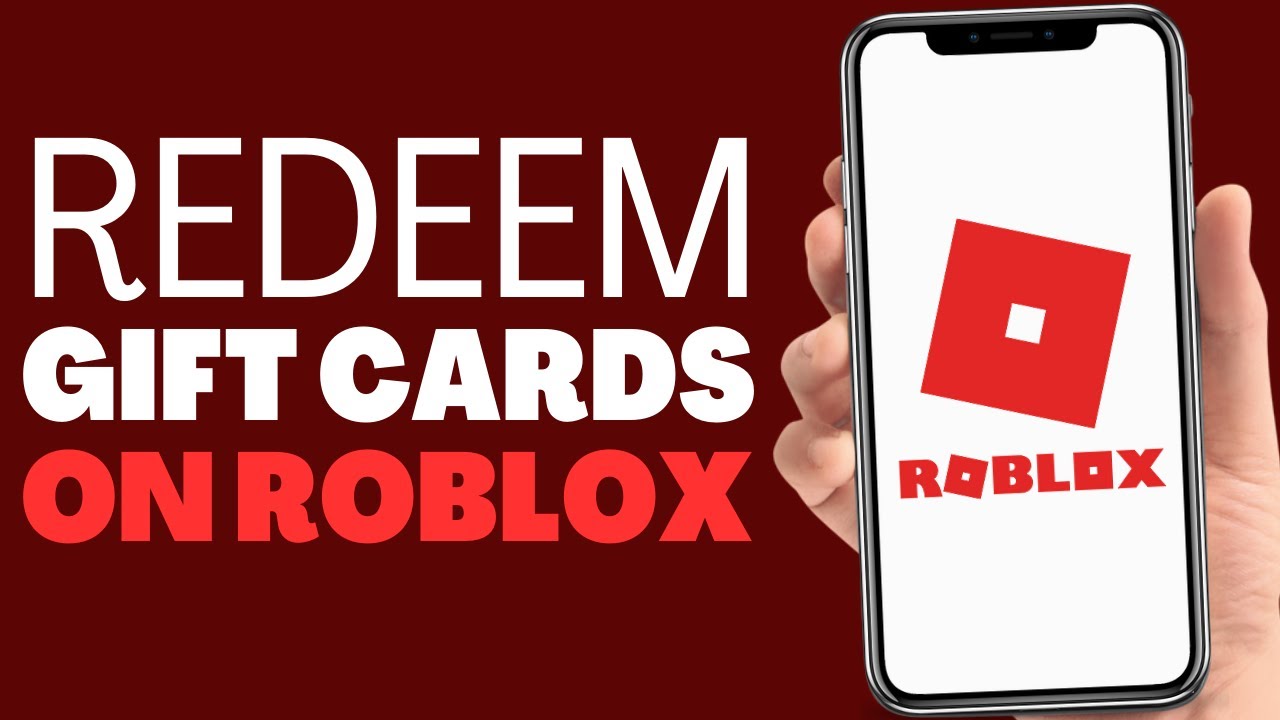 How To Redeem Roblox Gift Card Codes On Mobile 2023 - YouTube