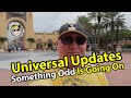 Universal Orlando Updates...Something Odd is Happening at Studios