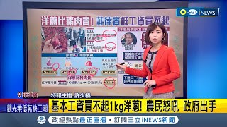 #iNEWS最新 價格直破天際! 菲律賓洋蔥大漲\