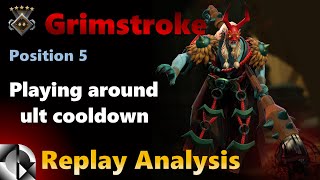 Replay Analysis: Grimstroke 5 Support - Guardian 5 | Dota 2 7.28a